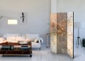 Parawan 3-częściowy - Zaklęte w marmurze [Room Dividers]
