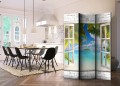 Parawan 3-częściowy - Wyspa marzeń [Room Dividers]