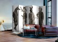 Parawan 5-częściowy - Eleganckie zoo II [Room Dividers]