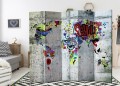 Parawan 5-częściowy - Świat graffiti [Room Dividers]