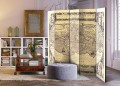 Parawan 5-częściowy - Nova Universi Orbis Descriptio [Room Dividers]