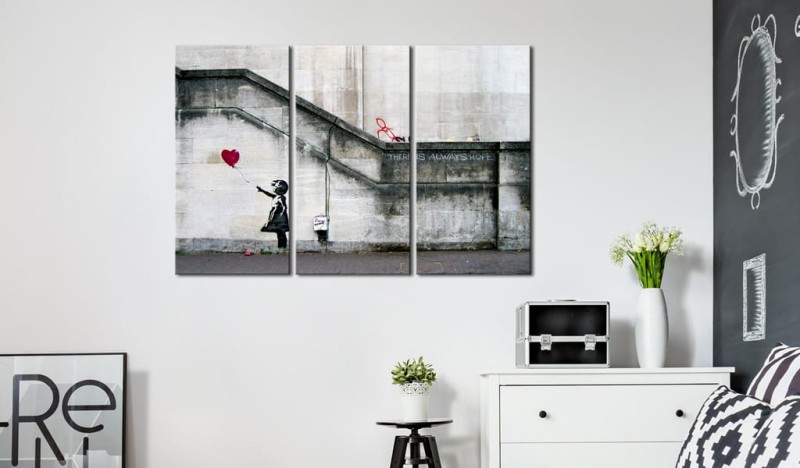 Obraz - Girl With a Balloon by Banksy