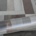 Tapeta na flizelinie w drewniany wzór brązowo-szare deski panele