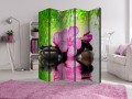 Parawan 5-częściowy - Rozmyte odbicie II [Room Dividers]