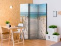 Parawan 3-częściowy - Wakacje nad morzem [Room Dividers]