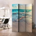 Parawan 3-częściowy - Plaża w Punta Cana [Room Dividers]