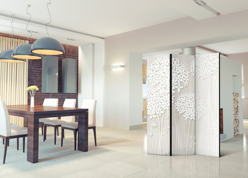 Parawan 3-częściowy - Papierowe dmuchawce [Room Dividers]