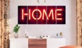 Obraz - Neonowe home