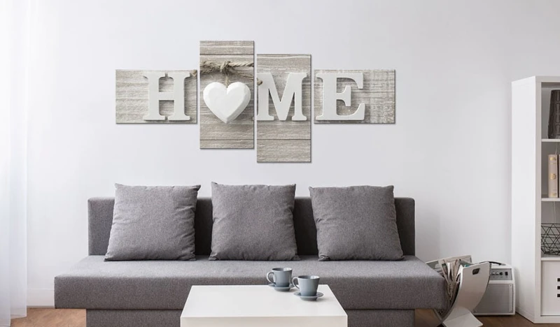 Obraz - Retro styl: HOME