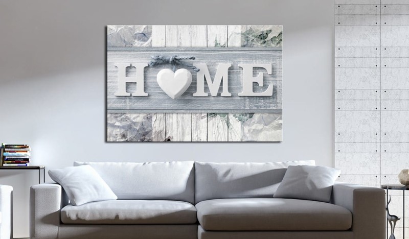 Obraz - Home: Zimowy dom
