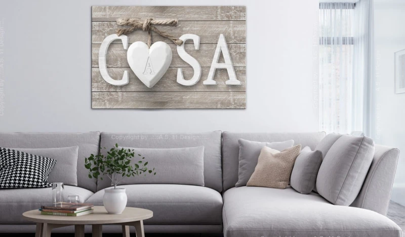 Obraz - Casa (1-częściowy) szeroki