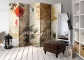 Parawan 5-częściowy - Rybi taniec II [Room Dividers]