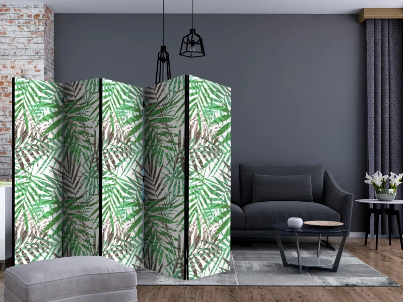 Parawan 5-częściowy - Dzikie liście II [Room Dividers]