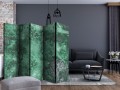 Parawan 5-częściowy - Szmaragdowe wspomnienie II [Room Dividers]