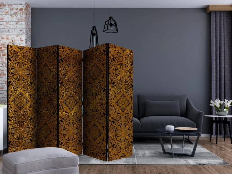 Parawan 5-częściowy - Celtycki skarb II [Room Dividers]
