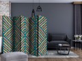 Parawan 5-częściowy - Etniczna kompozycja II [Room Dividers]