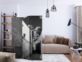 Parawan 3-częściowy - Wąska uliczna [Room Dividers]