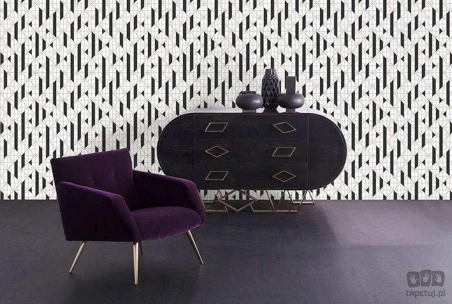 Tapeta geometryczna Kelly Hoppen